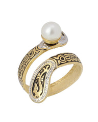 c.1960, Spanish Damascene Ring