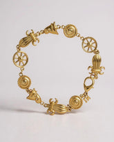 “Golden Epoch” Charm Bracelet – by Nina Ricci