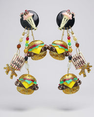 Retro Diner Delight Earrings