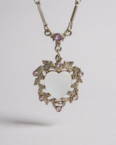 Vintage Romance- 1928 Heart & Vine Statement Jewelry Set
