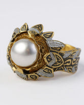 c.1960, Spanish Damascene Ring