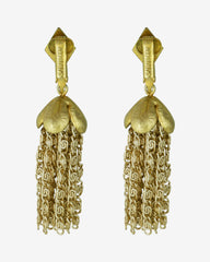 c.1970, Sarah Coventry Tassel Clip-On Earrings