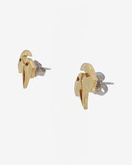 Vintage Zodiac Gemini Stud Earrings – 1980s Era.