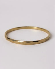 Monet 1950s Gold-Plated Textured Check Modernist Cuff Bangle Bracelet