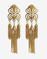 THE GOLDEN CHANDELIER - FRENCH REVIVAL DROPS CIRCA 1960s | MADE IN CANADA