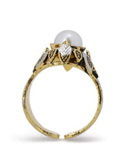 c.1960, Spanish Damascene Ring