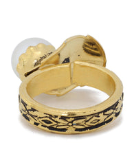 c.1960, Spanish Damascene Ring