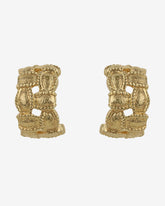 c.1980, Bold Chunky Hoop Earrings – Statement Design