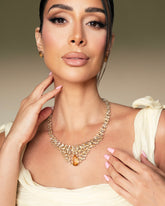 Stone of the Sun — 100% natural, unheated citrine. A rare masterpiece of power, elegance, and timeless allure.