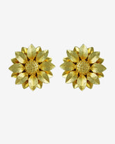 Vintage Sarah Coventry Flower Clip-On Earrings – Classic Mid-Century Elegance