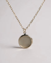 Exquisite Petite Locket Necklace – Brilliant Silver Tone
