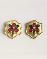 THE MID-CENTURY BLOOM ARTISAN FRENCH CLUSTERS PRE-1960s | SIGNED CLIP-ONS | MADE IN CANADA