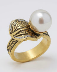 c.1960, Spanish Damascene Ring
