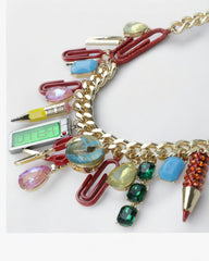 “Ruby Red Radiance” Charm – by Betsey Johnson
