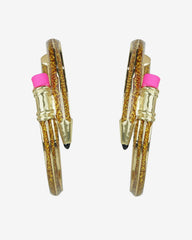 Betsey Johnson Pencil Earrings – Whimsical & Playful Statement Jewelry